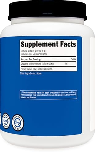 Nutricost Creatine Monohydrate Powder (White Behemoth) 500 Gram