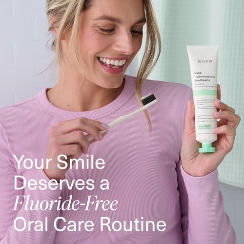 Boka Toothpaste - Nano Hydroxyapatite Toothpaste, Fluoride Free Toothpaste