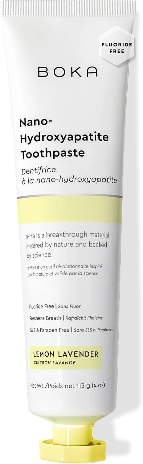 Boka Toothpaste - Nano Hydroxyapatite Toothpaste, Fluoride Free Toothpaste