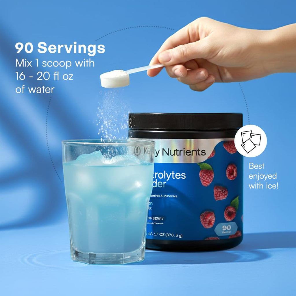 KEY NUTRIENTS Multivitamin Electrolytes Powder, Lemonade, 90 Servings