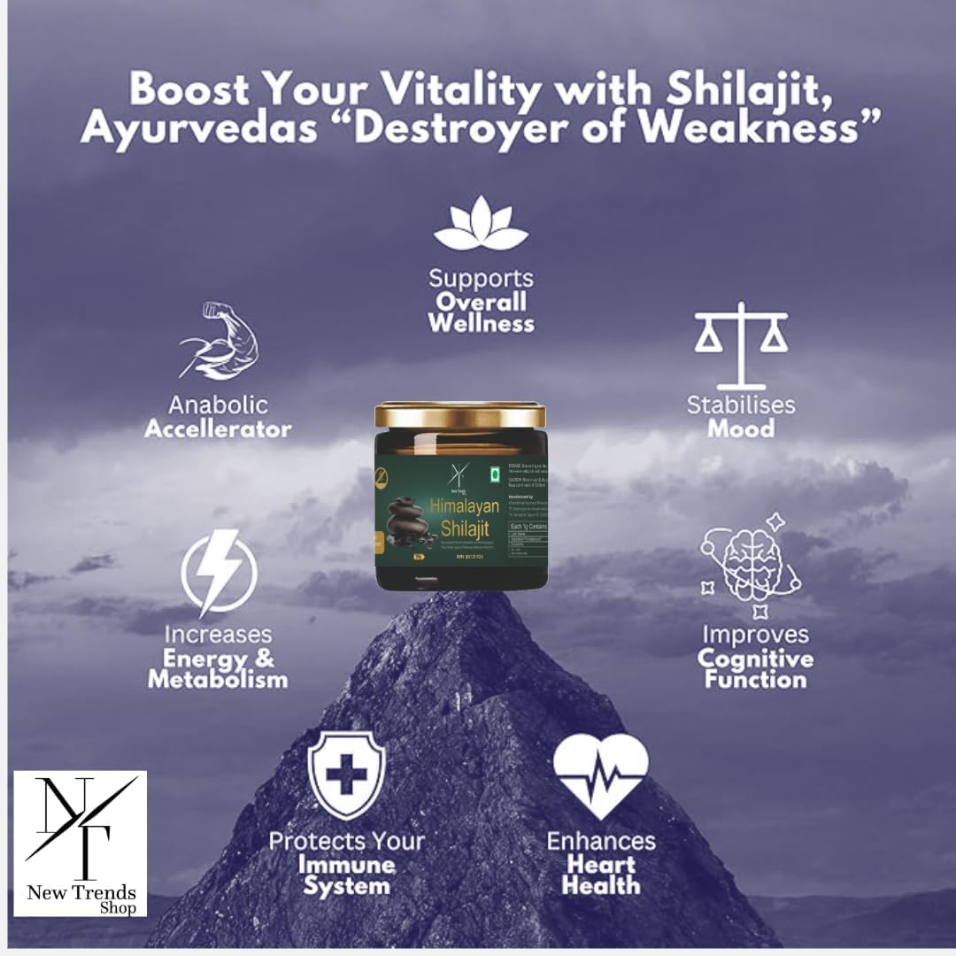 Shilajit from The Himalayas. 50g 100% Pure Resin| 50G|1000mg Potency