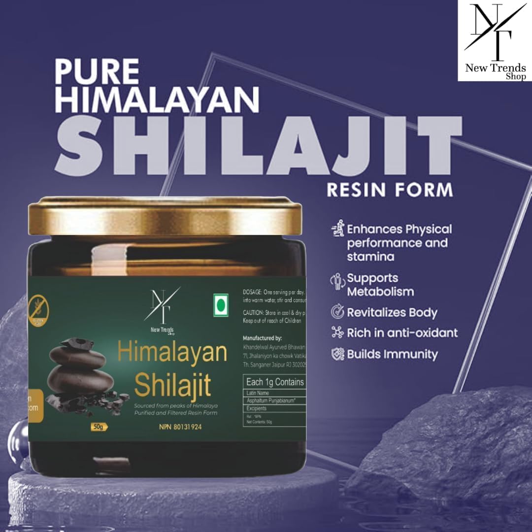 Shilajit from The Himalayas. 50g 100% Pure Resin| 50G|1000mg Potency