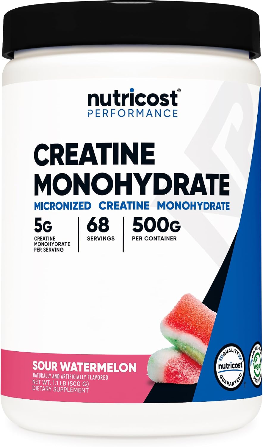 Nutricost Creatine Monohydrate Powder (White Behemoth) 500 Gram