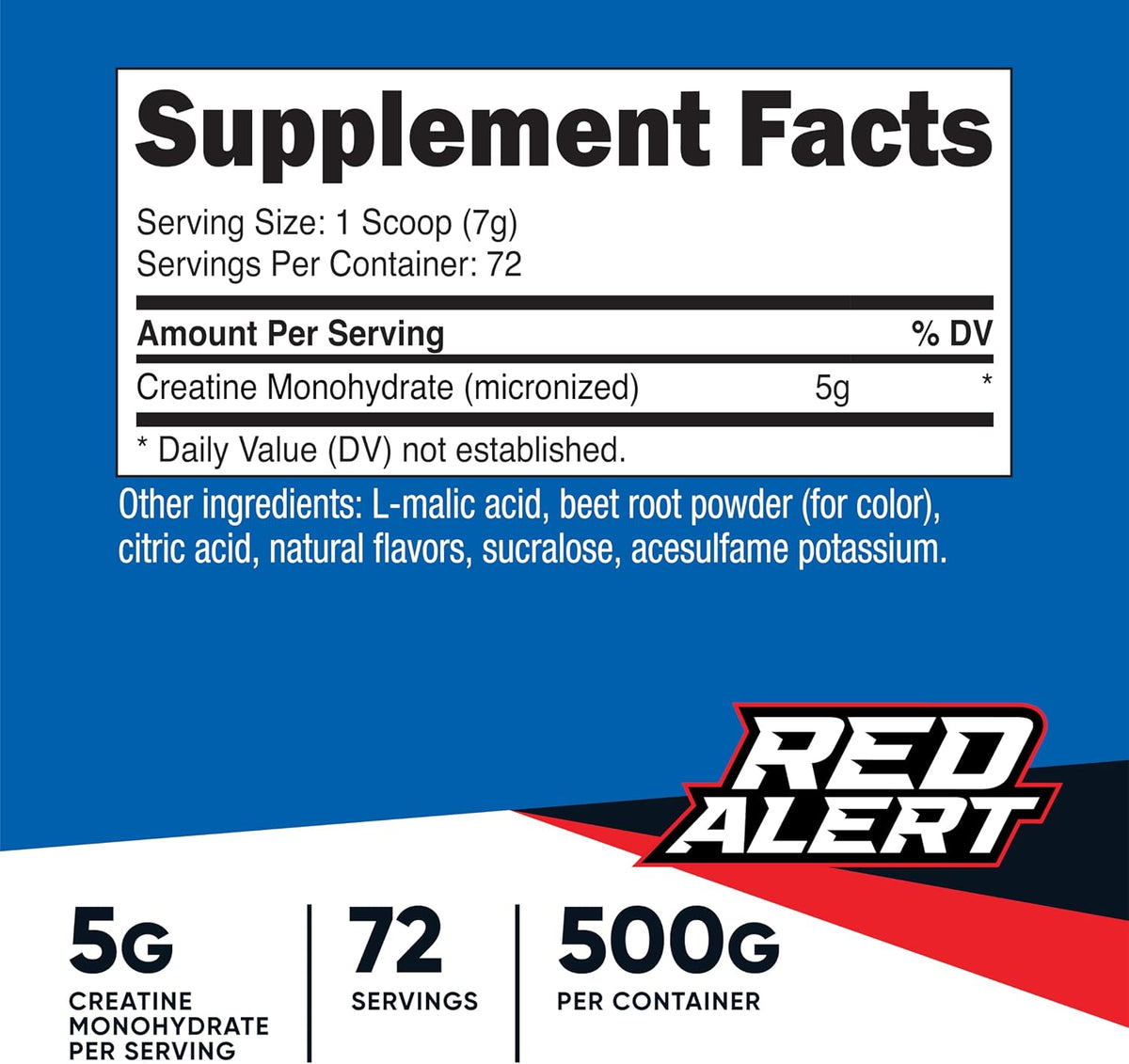 Nutricost Creatine Monohydrate Powder (White Behemoth) 500 Gram