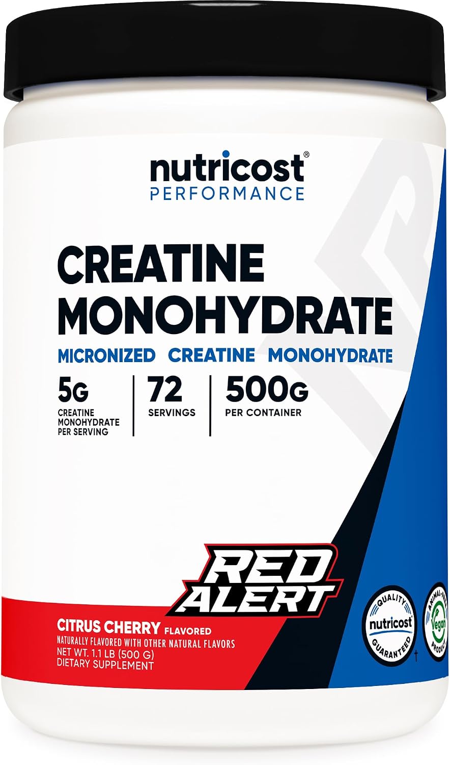 Nutricost Creatine Monohydrate Powder (White Behemoth) 500 Gram