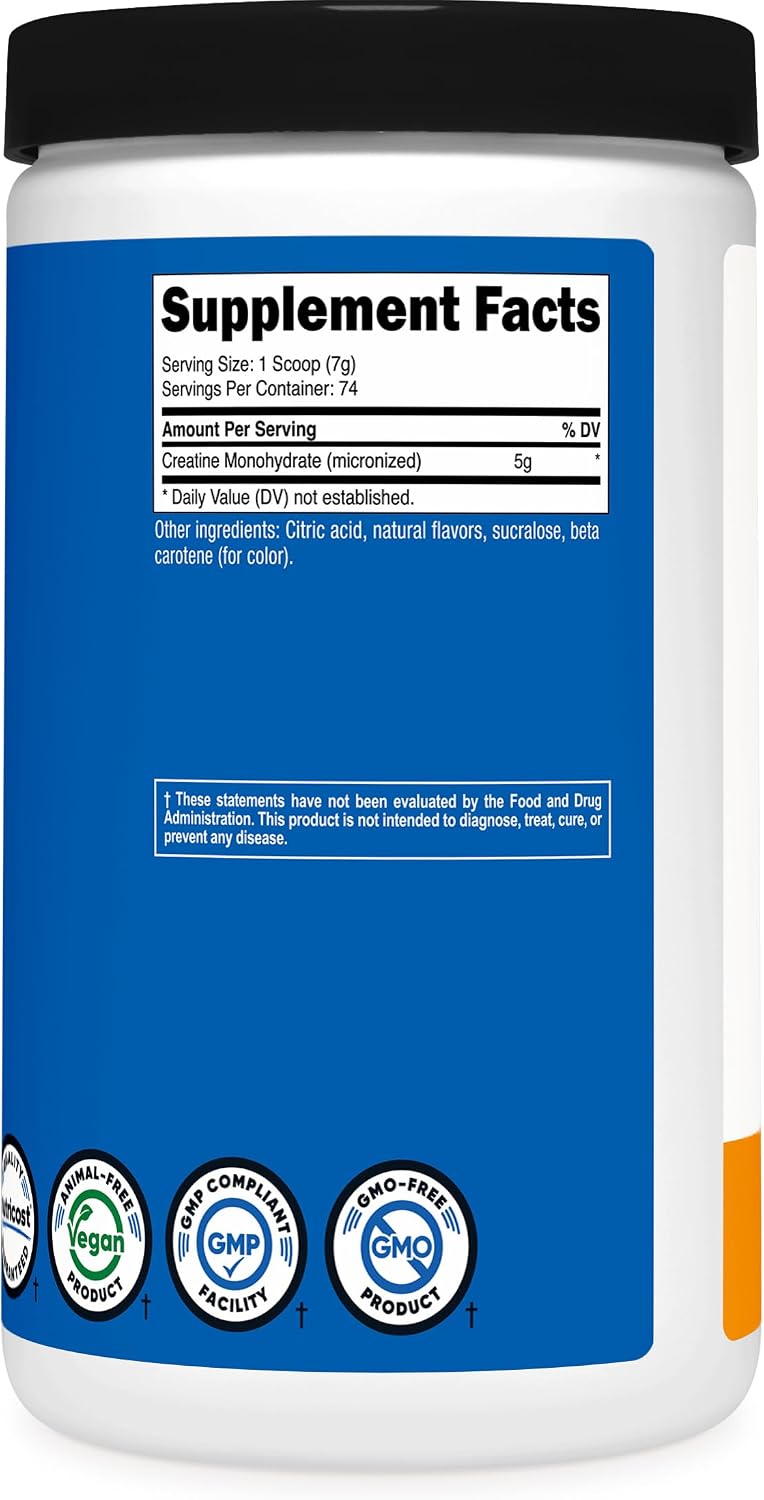 Nutricost Creatine Monohydrate Powder (White Behemoth) 500 Gram