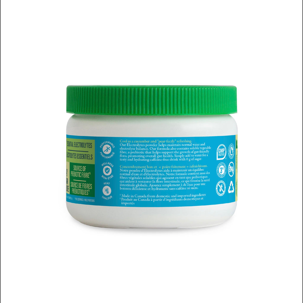 Organika Canadian-Made Electrolytes Powder |Classic Lemonade - 210g