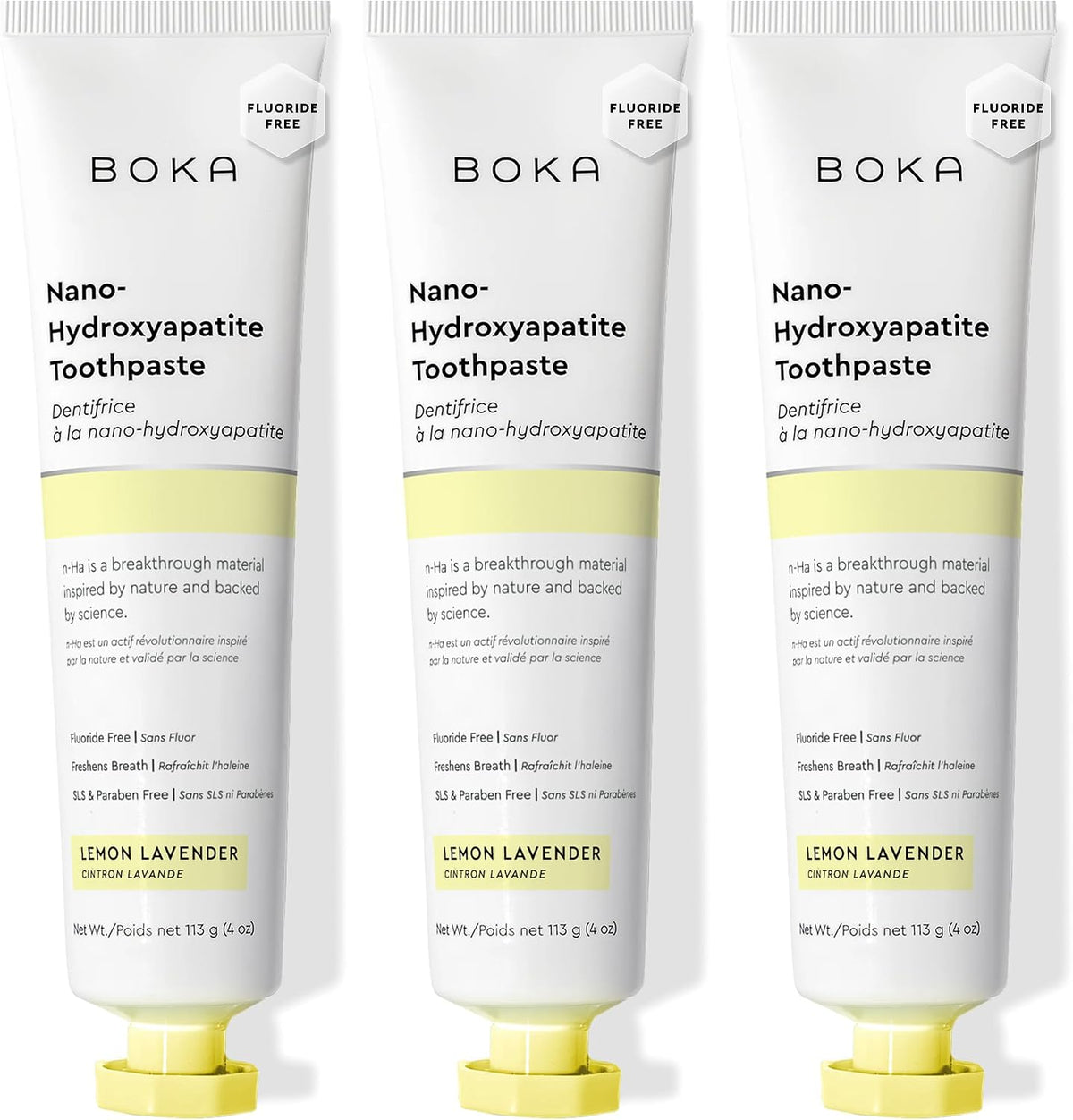 Boka Toothpaste - Nano Hydroxyapatite Toothpaste, Fluoride Free Toothpaste