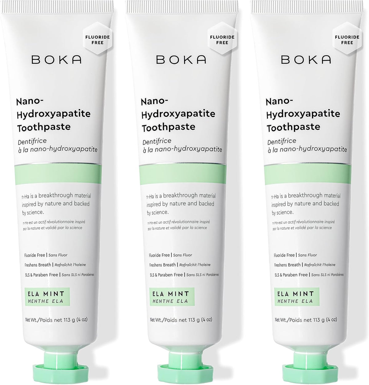 Boka Toothpaste - Nano Hydroxyapatite Toothpaste, Fluoride Free Toothpaste