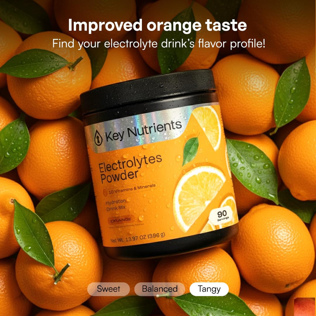 KEY NUTRIENTS Multivitamin Electrolytes Powder, Lemonade, 90 Servings