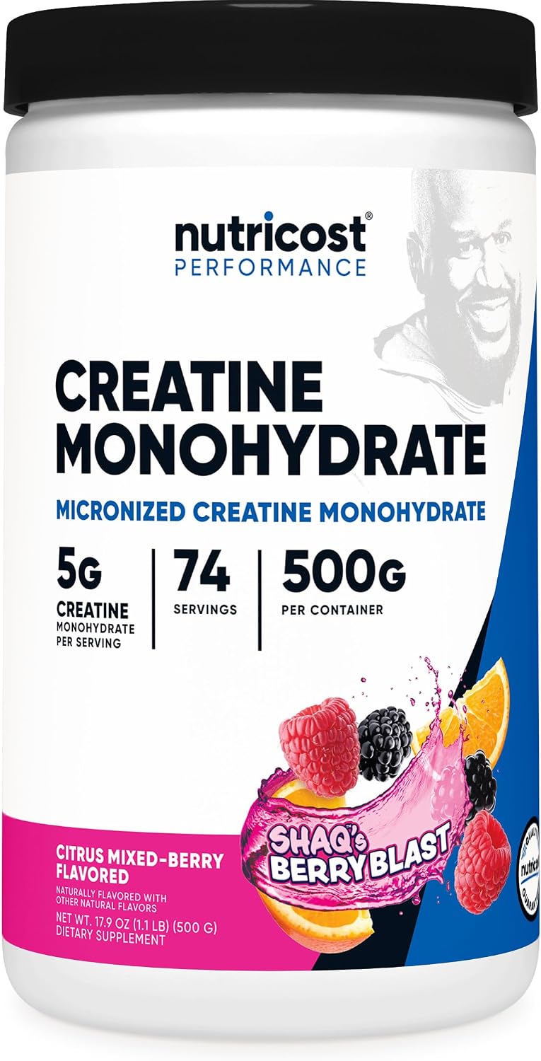 Nutricost Creatine Monohydrate Powder (White Behemoth) 500 Gram