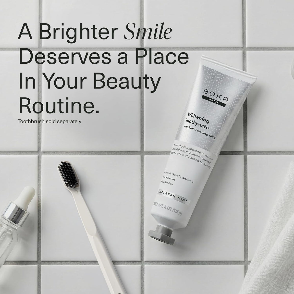 Boka Toothpaste - Nano Hydroxyapatite Toothpaste, Fluoride Free Toothpaste
