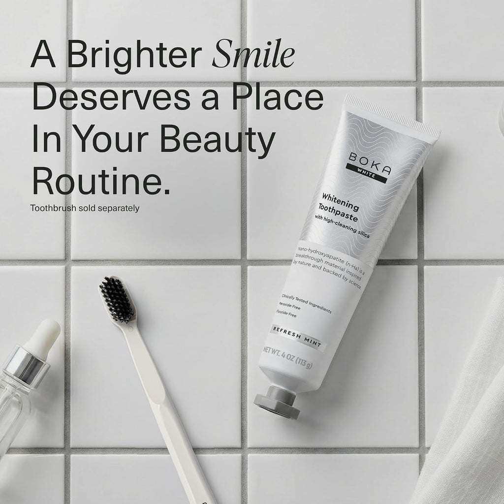 Boka Toothpaste - Nano Hydroxyapatite Toothpaste, Fluoride Free Toothpaste