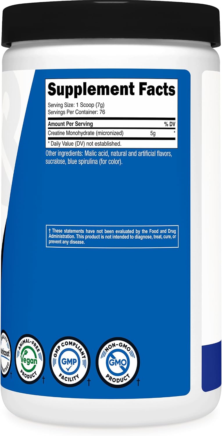 Nutricost Creatine Monohydrate Powder (White Behemoth) 500 Gram