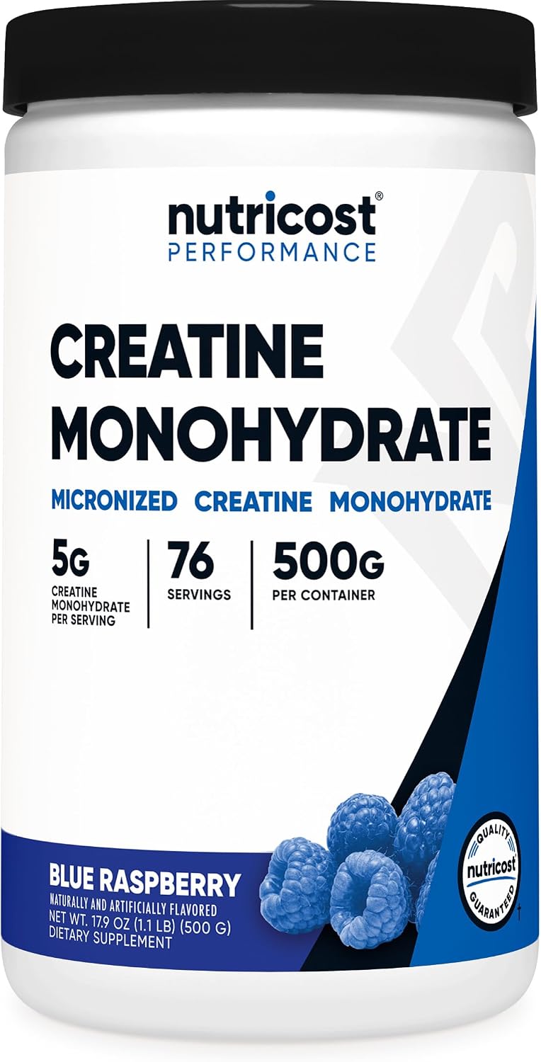 Nutricost Creatine Monohydrate Powder (White Behemoth) 500 Gram