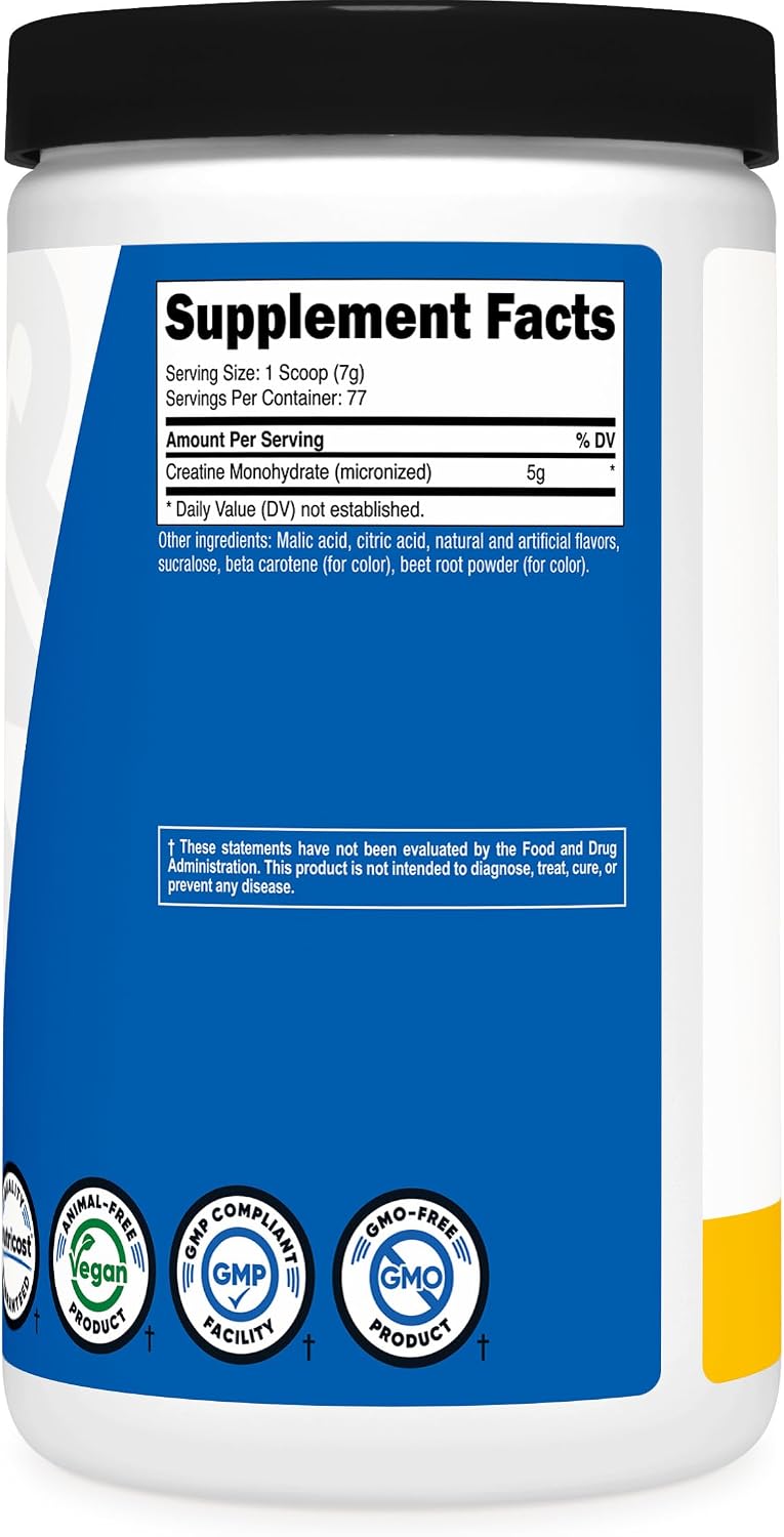 Nutricost Creatine Monohydrate Powder (White Behemoth) 500 Gram