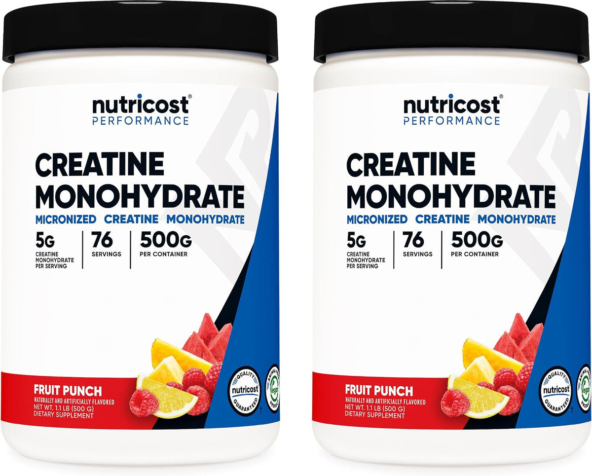 Nutricost Creatine Monohydrate Powder (White Behemoth) 500 Gram