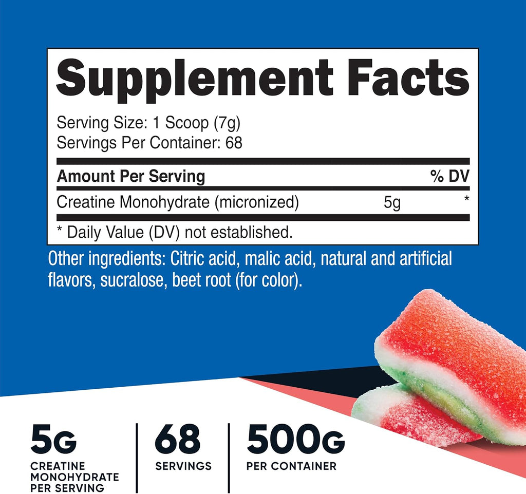 Nutricost Creatine Monohydrate Powder (White Behemoth) 500 Gram