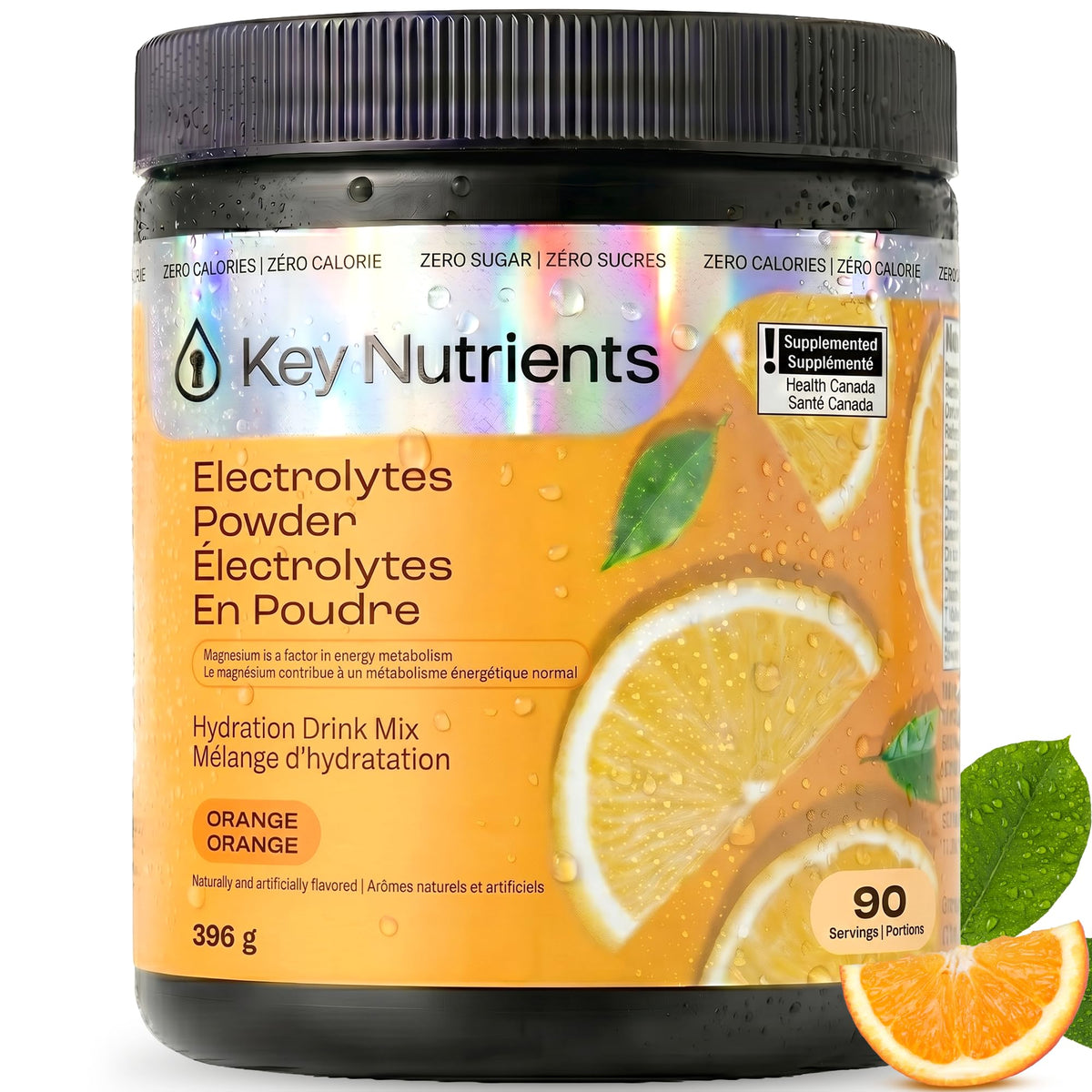 KEY NUTRIENTS Multivitamin Electrolytes Powder, Lemonade, 90 Servings