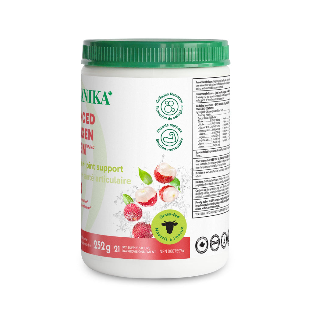 Organika Enhanced Collagen Peptides Powder (Type 1 & 3) | Unflavoured - 500g, 50 servings