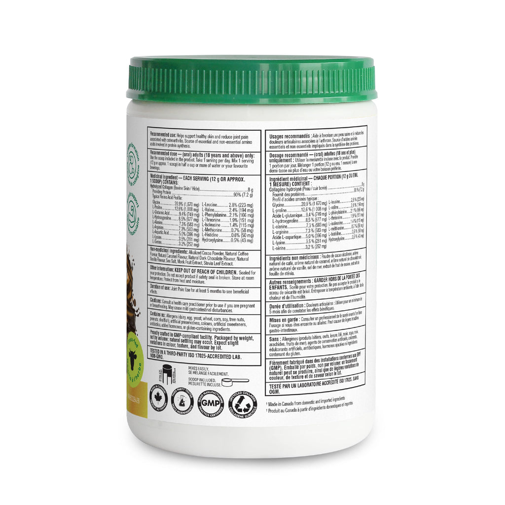 Organika Enhanced Collagen Peptides Powder (Type 1 & 3) | Unflavoured - 500g, 50 servings