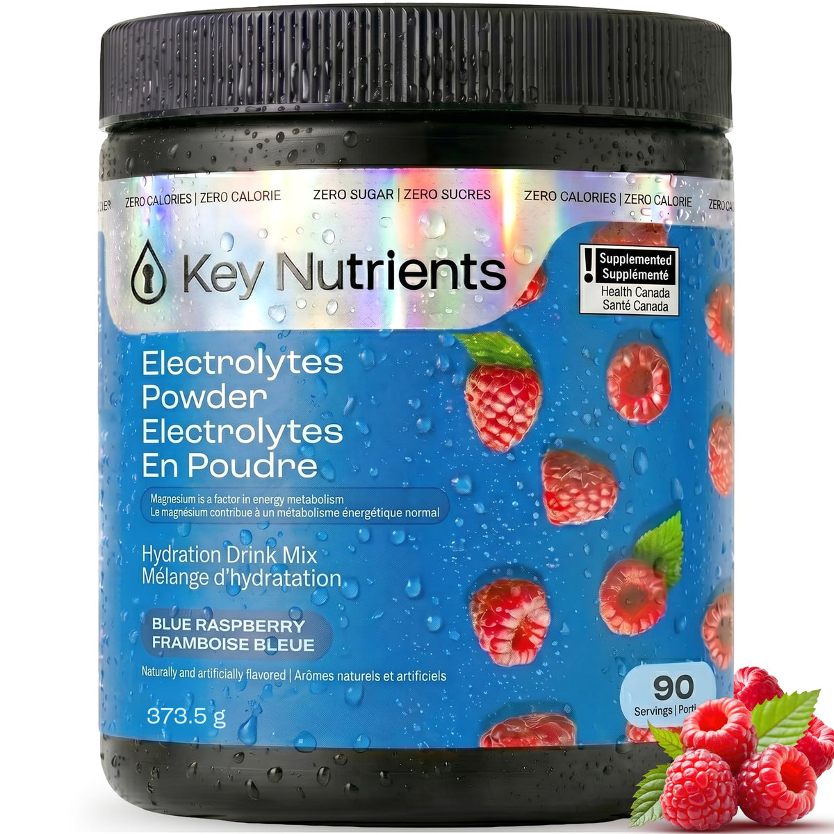 KEY NUTRIENTS Multivitamin Electrolytes Powder, Lemonade, 90 Servings