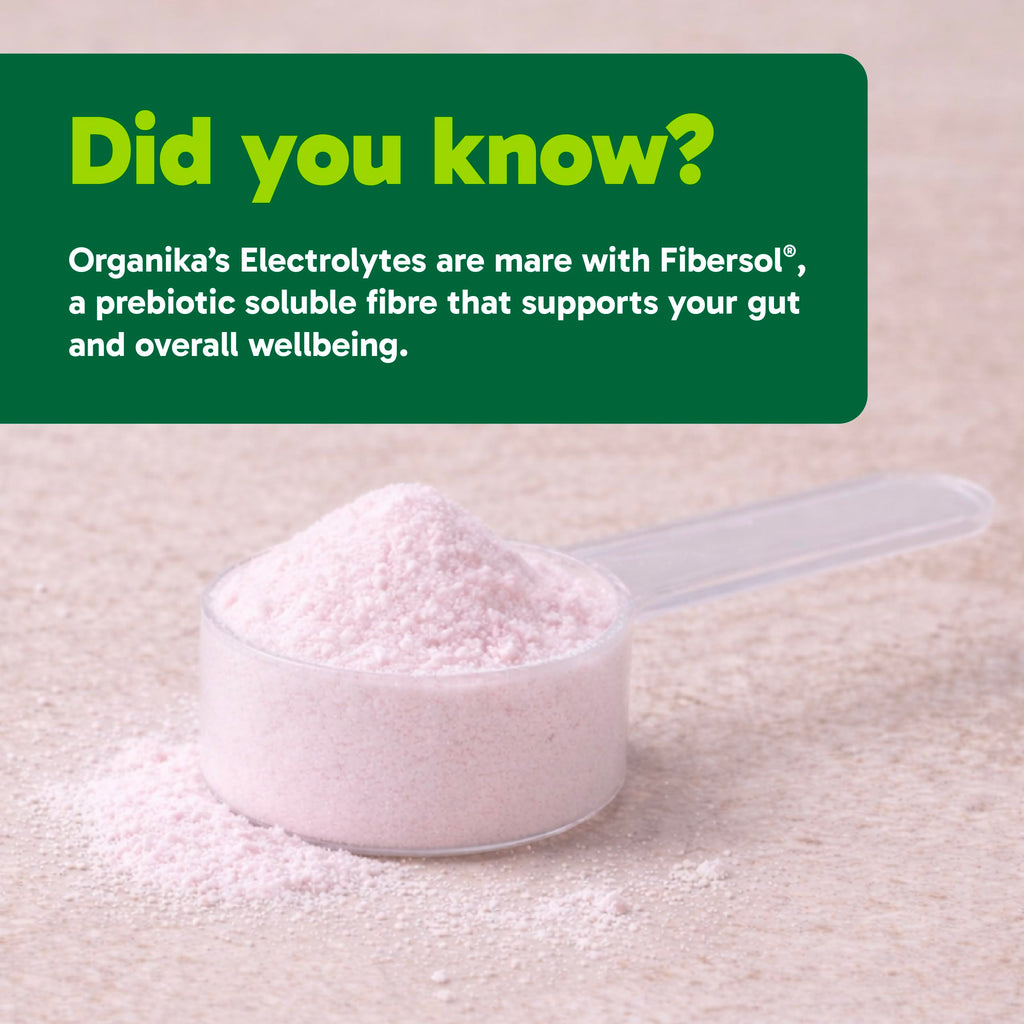 Organika Canadian-Made Electrolytes Powder |Classic Lemonade - 210g