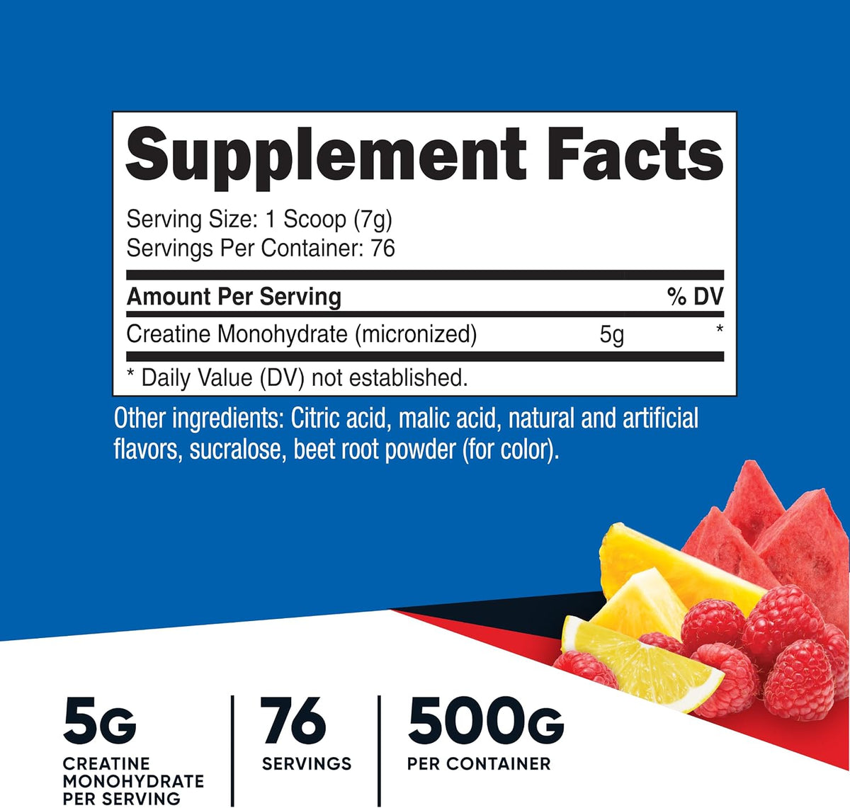 Nutricost Creatine Monohydrate Powder (White Behemoth) 500 Gram