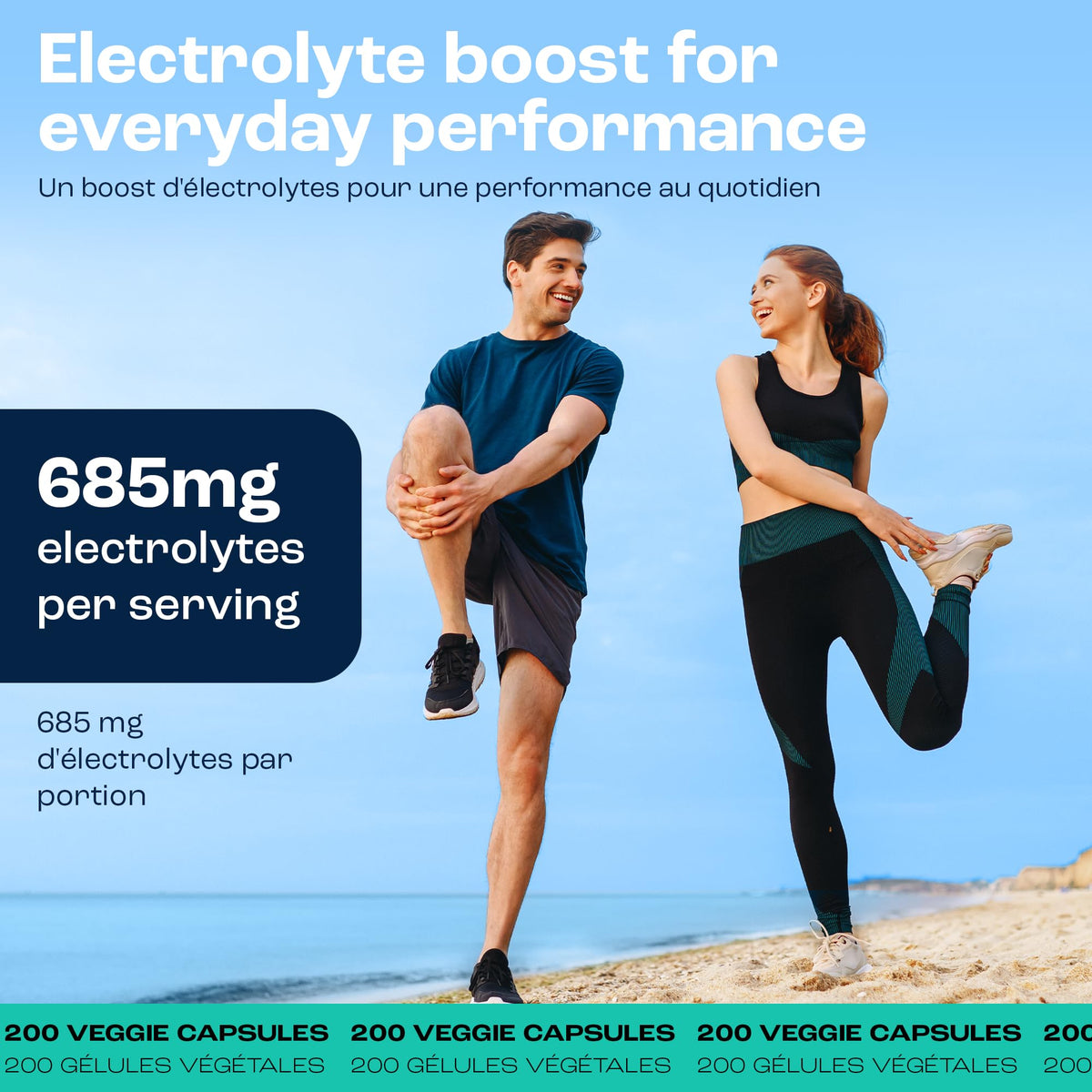 KEY NUTRIENTS Multivitamin Electrolytes Powder, Lemonade, 90 Servings