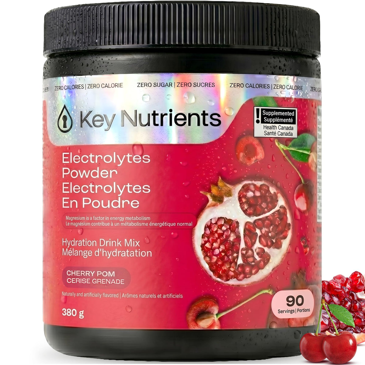 KEY NUTRIENTS Multivitamin Electrolytes Powder, Lemonade, 90 Servings
