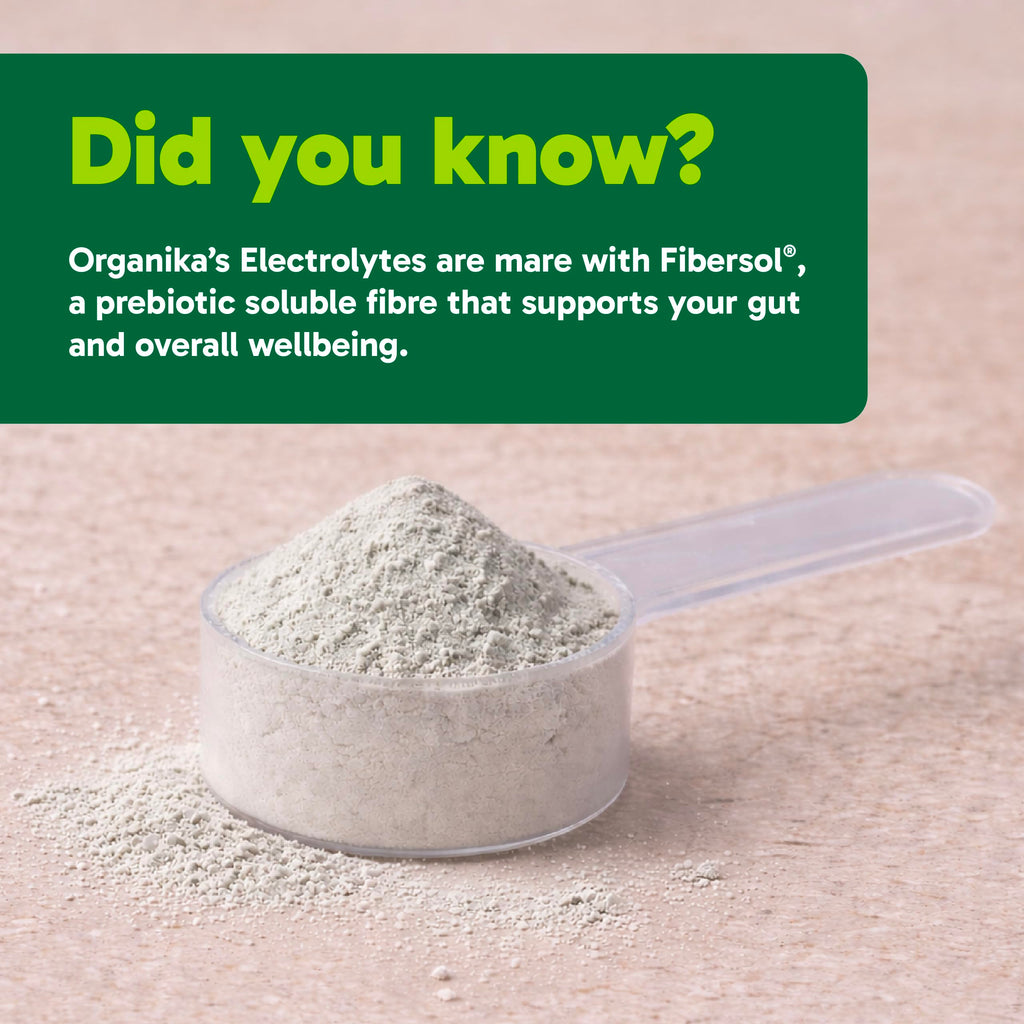 Organika Canadian-Made Electrolytes Powder |Classic Lemonade - 210g